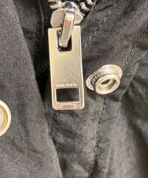 DIESEL（ディーゼル）DIESEL (ディーゼル) ロングコート ブラック サイズ:XXSの古着・服飾アイテム