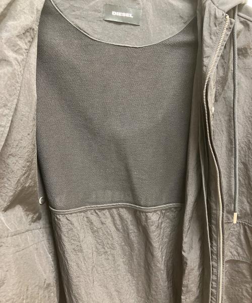 DIESEL（ディーゼル）DIESEL (ディーゼル) ロングコート ブラック サイズ:XXSの古着・服飾アイテム