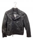 BALMAINバルマン）の古着「ライダースジャケット」｜ブラック
