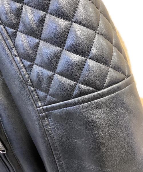 BALMAIN（バルマン）BALMAIN (バルマン) ライダースジャケット ブラック サイズ:50の古着・服飾アイテム