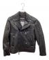BALMAIN（バルマン）の古着「ライダースジャケット」｜ブラック