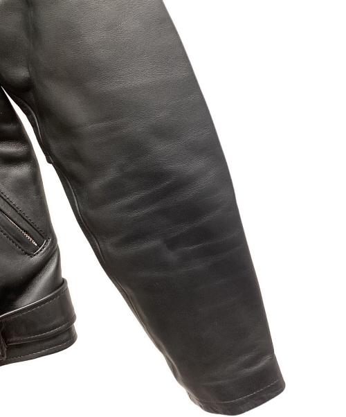 HARLEY-DAVIDSON（ハーレーダビッドソン）HARLEY-DAVIDSON (ハーレーダビッドソン) ダブルライダースジャケット ブラック サイズ:Lの古着・服飾アイテム