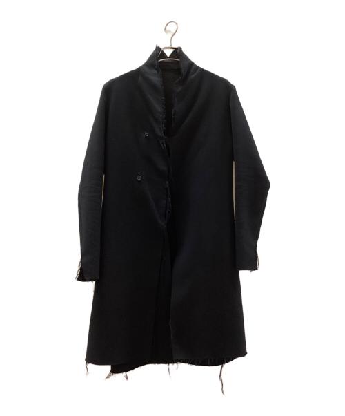OBSCUR（オブスキュー）OBSCUR (オブスキュー) カットオフコート ブラック サイズ:XSの古着・服飾アイテム