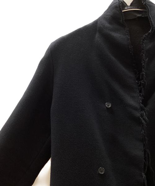 OBSCUR（オブスキュー）OBSCUR (オブスキュー) カットオフコート ブラック サイズ:XSの古着・服飾アイテム