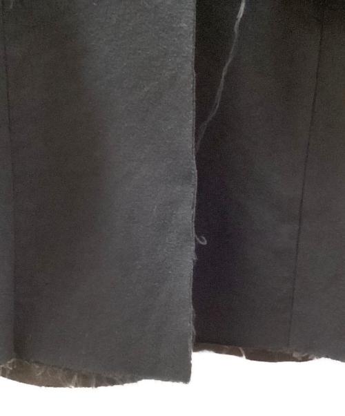 OBSCUR（オブスキュー）OBSCUR (オブスキュー) カットオフコート ブラック サイズ:XSの古着・服飾アイテム