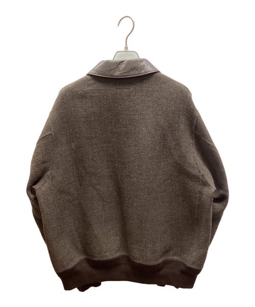 LOEFF（ロエフ）LOEFF (ロエフ) EX LFU LAMB LTR FLHT JKT ブラウン サイズ:1の古着・服飾アイテム
