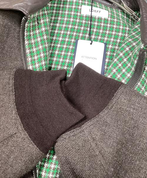 LOEFF（ロエフ）LOEFF (ロエフ) EX LFU LAMB LTR FLHT JKT ブラウン サイズ:1の古着・服飾アイテム
