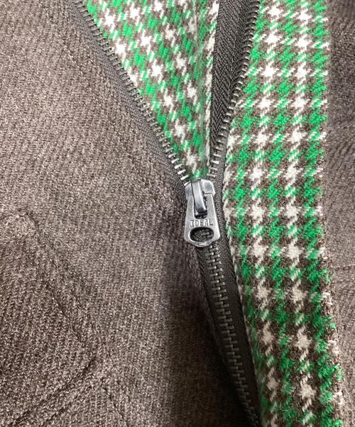 LOEFF（ロエフ）LOEFF (ロエフ) EX LFU LAMB LTR FLHT JKT ブラウン サイズ:1の古着・服飾アイテム