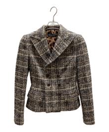 DOLCE & GABBANA（ドルチェ＆ガッバーナ）の古着「ジャケット」｜ブラウン