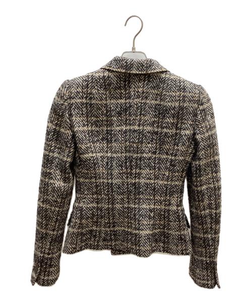 DOLCE & GABBANA（ドルチェ＆ガッバーナ）DOLCE & GABBANA (ドルチェ＆ガッバーナ) ジャケット ブラウン サイズ:36の古着・服飾アイテム
