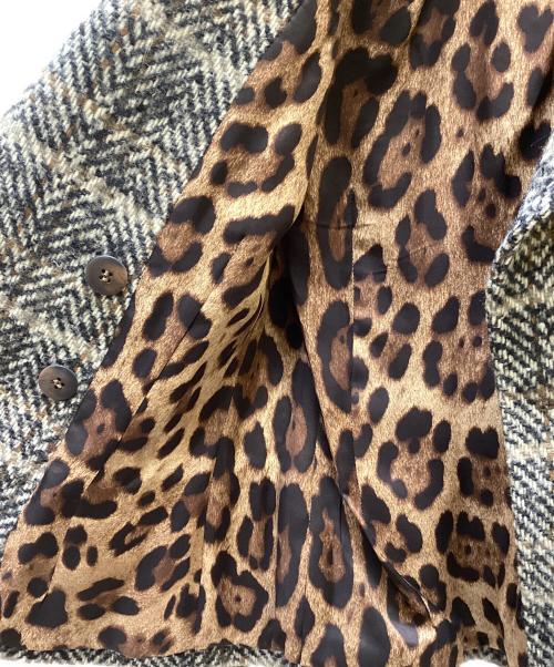 DOLCE & GABBANA（ドルチェ＆ガッバーナ）DOLCE & GABBANA (ドルチェ＆ガッバーナ) ジャケット ブラウン サイズ:36の古着・服飾アイテム