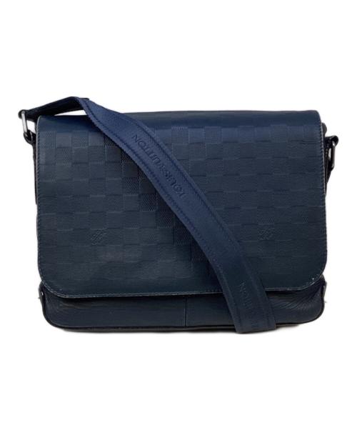 LOUIS VUITTON（ルイ ヴィトン）LOUIS VUITTON (ルイ ヴィトン) メッセンジャーバッグ ネイビーの古着・服飾アイテム