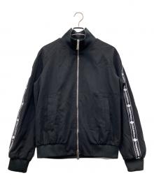 DSQUARED2（ディースクエアード）の古着「ロゴテープトラックジャケット」｜ブラック