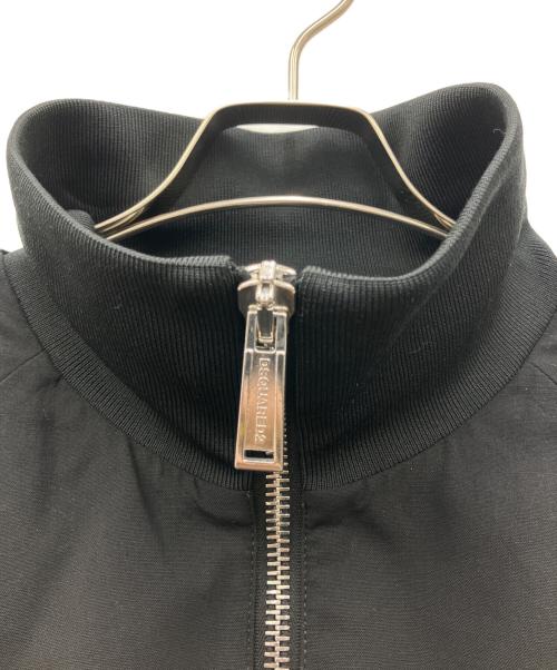 DSQUARED2（ディースクエアード）DSQUARED2 (ディースクエアード) ロゴテープトラックジャケット ブラック サイズ:48の古着・服飾アイテム