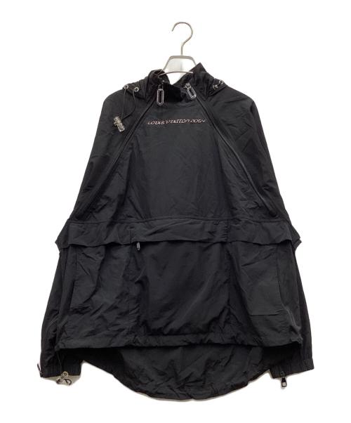 LOUIS VUITTON（ルイ ヴィトン）LOUIS VUITTON (ルイ ヴィトン) ナイロンセットアップ ブラック サイズ:トップス44/ボトムス36の古着・服飾アイテム