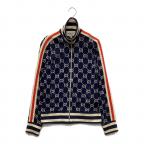 GUCCIグッチ）の古着「トラックジャケット」｜ネイビー