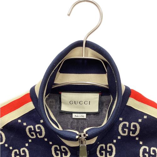 GUCCI（グッチ）GUCCI (グッチ) トラックジャケット ネイビー サイズ:XSの古着・服飾アイテム
