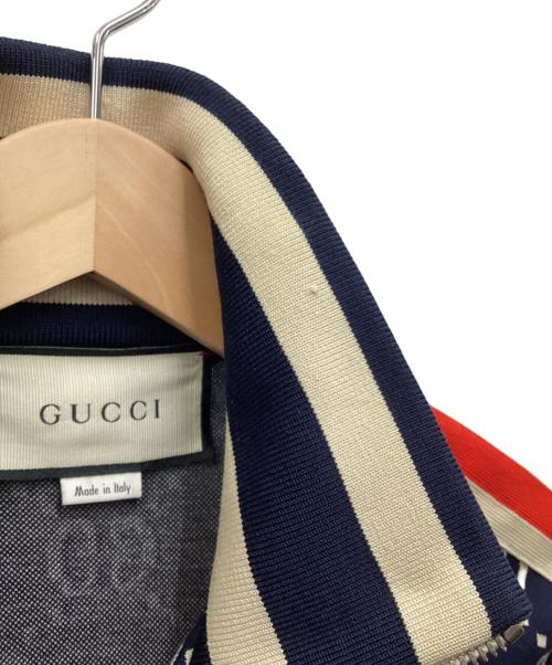 GUCCI（グッチ）GUCCI (グッチ) トラックジャケット ネイビー サイズ:XSの古着・服飾アイテム