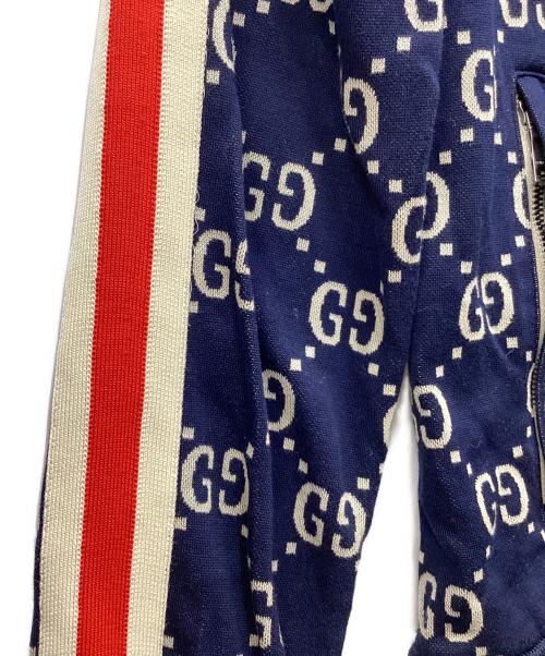 GUCCI（グッチ）GUCCI (グッチ) トラックジャケット ネイビー サイズ:XSの古着・服飾アイテム