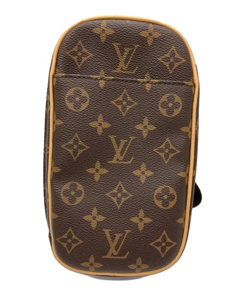 LOUIS VUITTON（ルイ ヴィトン）LOUIS VUITTON (ルイ ヴィトン) ポシェット ブラウンの古着・服飾アイテム