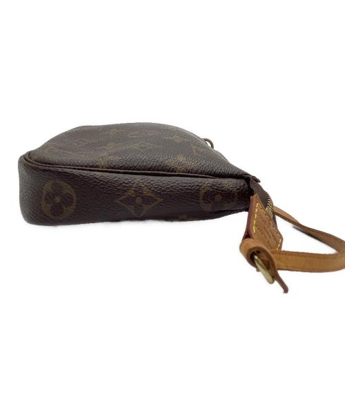 LOUIS VUITTON（ルイ ヴィトン）LOUIS VUITTON (ルイ ヴィトン) アクセサリーポーチ ブラウンの古着・服飾アイテム