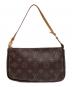 LOUIS VUITTON (ルイ ヴィトン) アクセサリーポーチ ブラウン：70000円