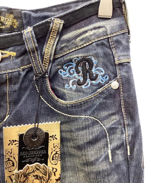 RED PEPPER（レッドペッパー）RED PEPPER (レッドペッパー) バック刺繍ブーツカットジーンズ インディゴ サイズ:SIZE 26の古着・服飾アイテム