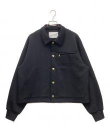 CULLNI×STUDIOUS別注（クルニ）の古着「ダブルフェイスコーチジャケット」｜ブラック