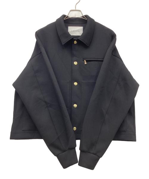 CULLNI（クルニ）CULLNI (クルニ) STUDIOUS別注 ダブルフェイスコーチジャケット ブラック サイズ:2の古着・服飾アイテム