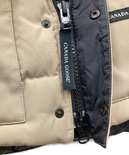 CANADA GOOSE（カナダグース）CANADA GOOSE (カナダグース) ダウンベスト ベージュ サイズ:Sの古着・服飾アイテム
