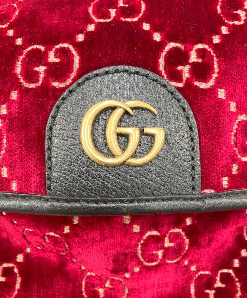 GUCCI（グッチ）GUCCI (グッチ) リュック レッドの古着・服飾アイテム