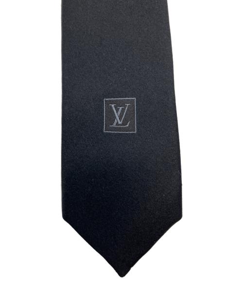 LOUIS VUITTON（ルイ ヴィトン）LOUIS VUITTON (ルイ ヴィトン) ネクタイ ブラック サイズ:表記無しの古着・服飾アイテム