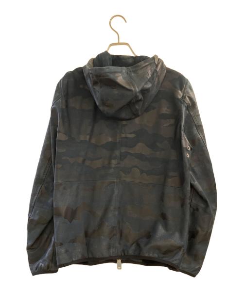 DIESEL（ディーゼル）DIESEL (ディーゼル) ラムレザーャケット ネイビー サイズ:表記なしの古着・服飾アイテム
