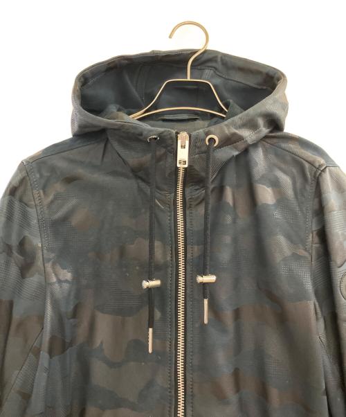 DIESEL（ディーゼル）DIESEL (ディーゼル) ラムレザーャケット ネイビー サイズ:表記なしの古着・服飾アイテム