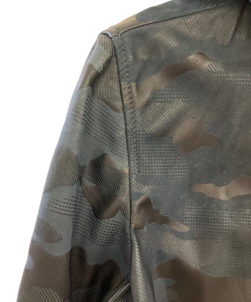 DIESEL（ディーゼル）DIESEL (ディーゼル) ラムレザーャケット ネイビー サイズ:表記なしの古着・服飾アイテム