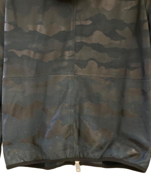 DIESEL（ディーゼル）DIESEL (ディーゼル) ラムレザーャケット ネイビー サイズ:表記なしの古着・服飾アイテム