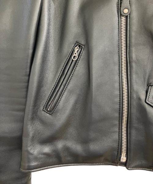 Schott（ショット）Schott (ショット) ラムレザージャケット ブラック サイズ:40の古着・服飾アイテム
