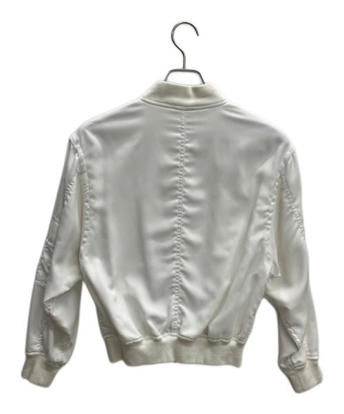 Whim Gazette（ウィムガゼット）Whim Gazette (ウィムガゼット) ジップアップジャケット ホワイト サイズ:freeの古着・服飾アイテム