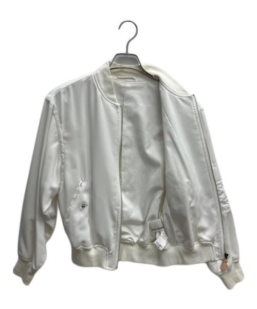Whim Gazette（ウィムガゼット）Whim Gazette (ウィムガゼット) ジップアップジャケット ホワイト サイズ:freeの古着・服飾アイテム
