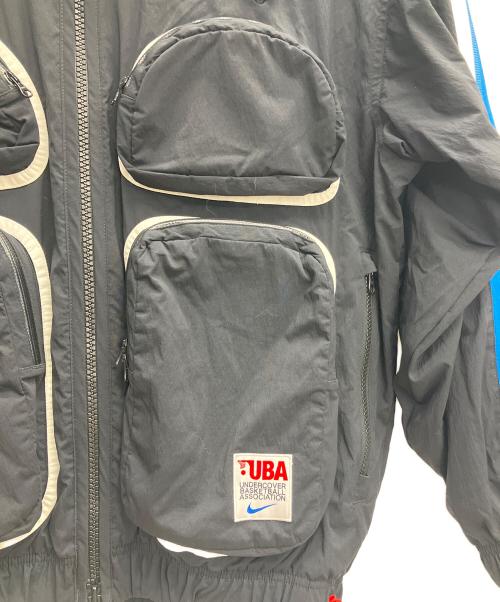 NIKE（ナイキ）NIKE (ナイキ) UNDERCOVER (アンダーカバー) UBA TRACK SUIT ブラック×ブルー サイズ:Mの古着・服飾アイテム