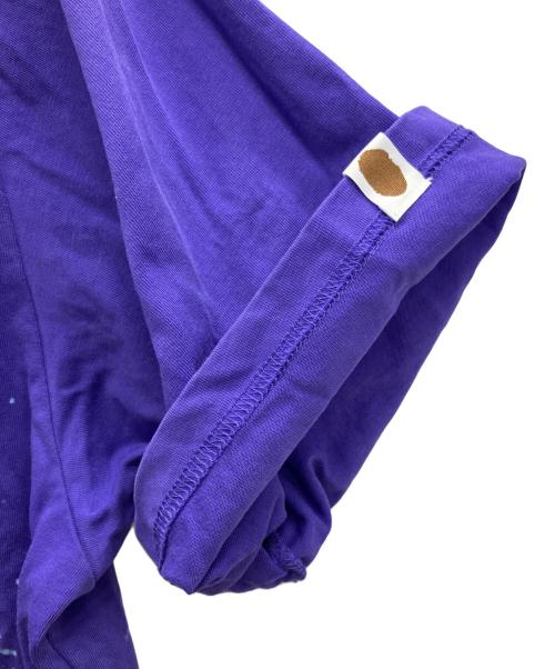 A BATHING APE（アベイシングエイプ）A BATHING APE (アベイシングエイプ) 半袖Tシャツ パープル サイズ:ＸＬの古着・服飾アイテム