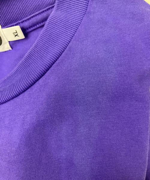 A BATHING APE（アベイシングエイプ）A BATHING APE (アベイシングエイプ) 半袖Tシャツ パープル サイズ:ＸＬの古着・服飾アイテム