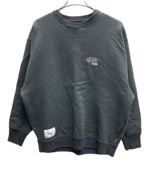 WTAPS（ダブルタップス）WTAPS (ダブルタップス) クルーネックスウェット グレー サイズ:X 03の古着・服飾アイテム
