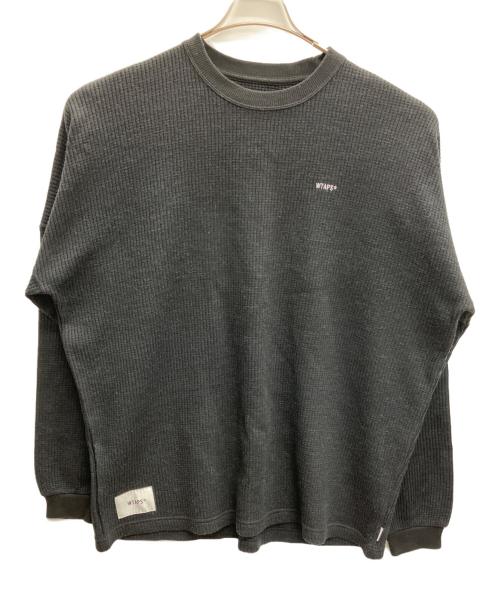 WTAPS（ダブルタップス）WTAPS (ダブルタップス) サーマルカットソー ブラック サイズ:X 03の古着・服飾アイテム