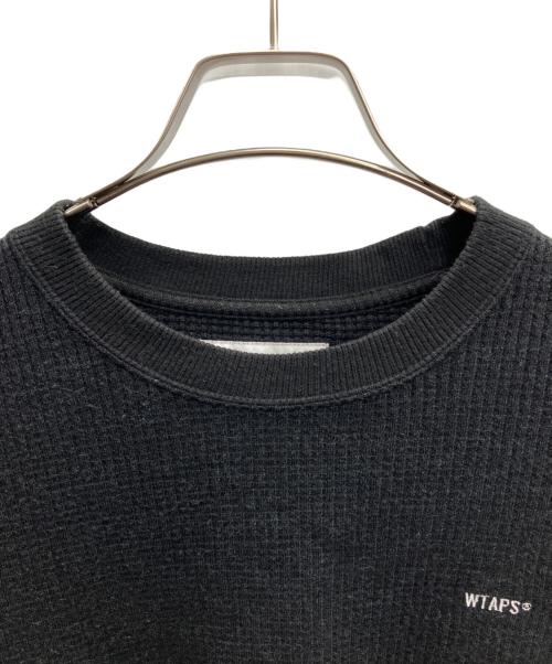 WTAPS（ダブルタップス）WTAPS (ダブルタップス) サーマルカットソー ブラック サイズ:X 03の古着・服飾アイテム