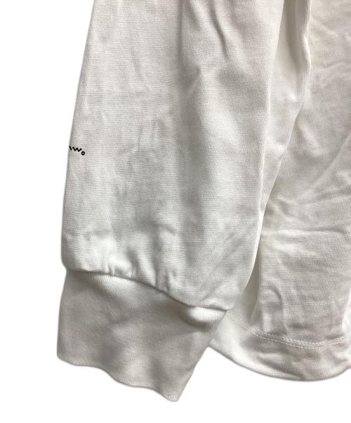 A BATHING APE（アベイシングエイプ）A BATHING APE (アベイシングエイプ) APE PAW GEO” LONG SLEEVES TEE ホワイト サイズ:XLの古着・服飾アイテム