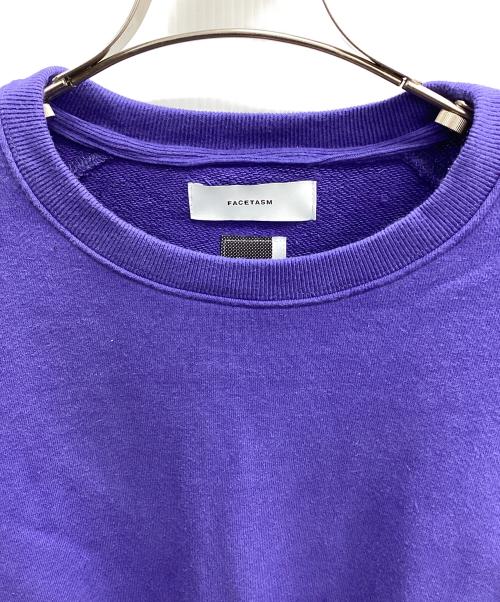 FACETASM（ファセッタズム）FACETASM (ファセッタズム) ZIPPER RIB SWEAT パープル サイズ:3の古着・服飾アイテム