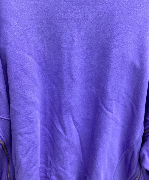 FACETASM（ファセッタズム）FACETASM (ファセッタズム) ZIPPER RIB SWEAT パープル サイズ:3の古着・服飾アイテム