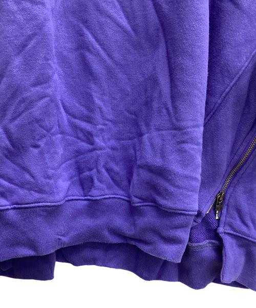 FACETASM（ファセッタズム）FACETASM (ファセッタズム) ZIPPER RIB SWEAT パープル サイズ:3の古着・服飾アイテム