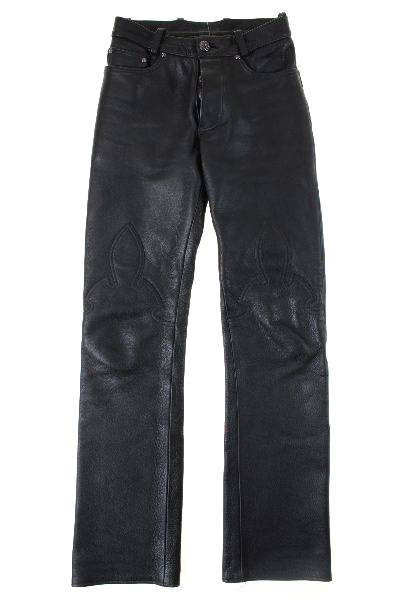 CHROME HEARTS（クロムハーツ）レザーパンツの古着・服飾アイテム